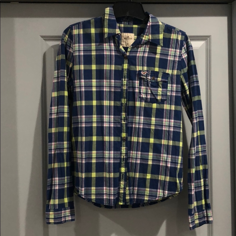 Hollister Girls’ Plaid Button Down